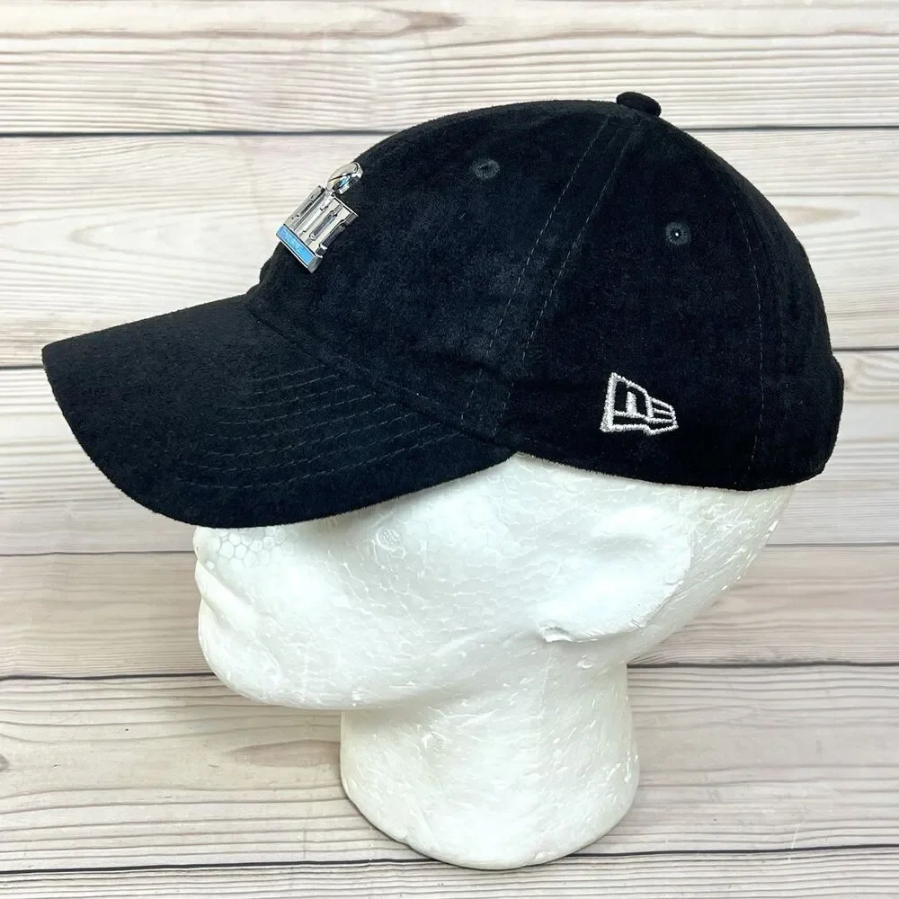 NEW ERA NFL Super Bowl LII Hat Black Suede Adjustable Cap Philadelphia Eagles